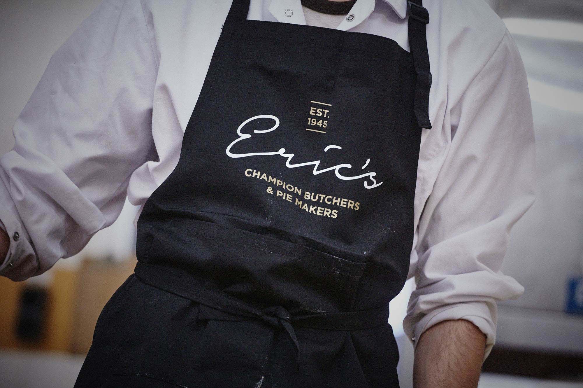 Eric's pies apron